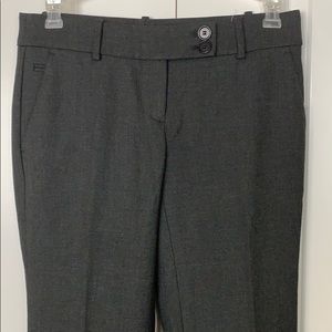 NWOT Loft Charcoal Straight Leg Work Trousers